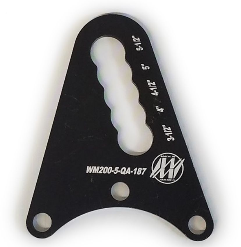 WEHRS MACHINE WEHWM200-5-QA-187 Birdcage Top Plate WM200NDS 3/16in Thk