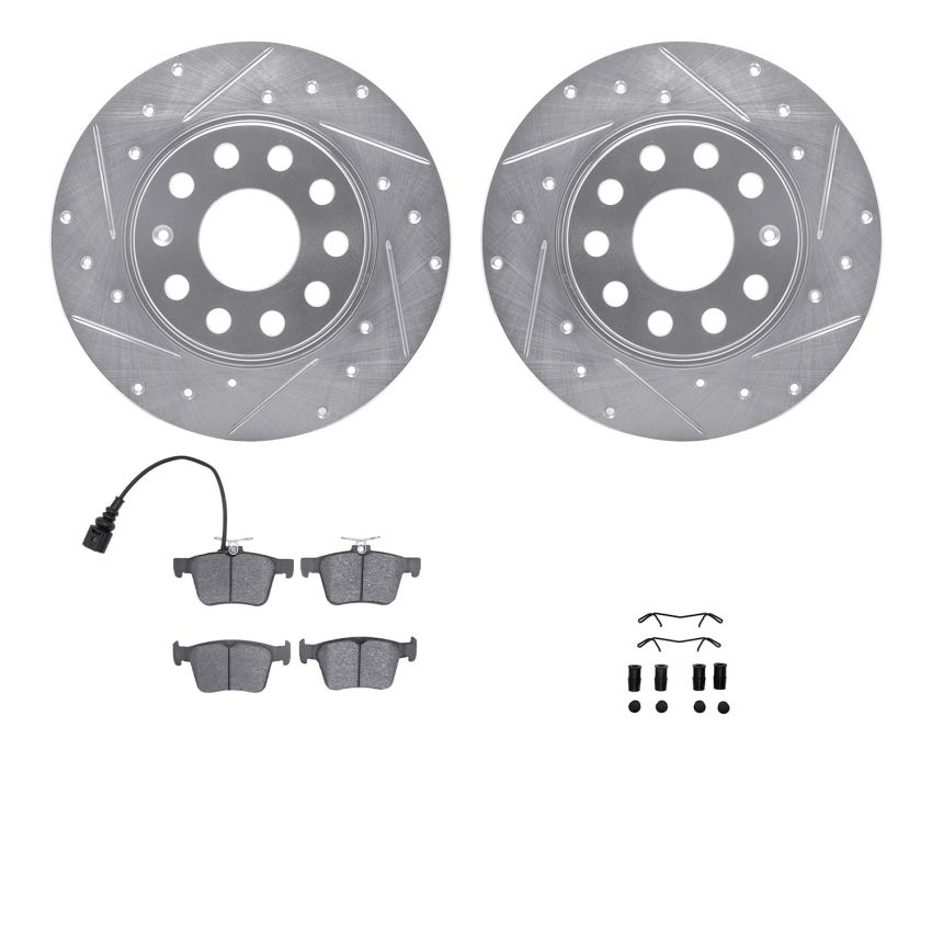 Dynamic Friction 7512-74354 Rotor Kit