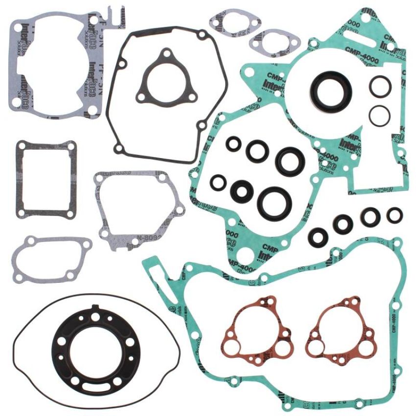 Vertex Pistons 811236 Vertex Gaskets 98-99 Honda CR125R Complete Gasket Kit w/ Oil Seals