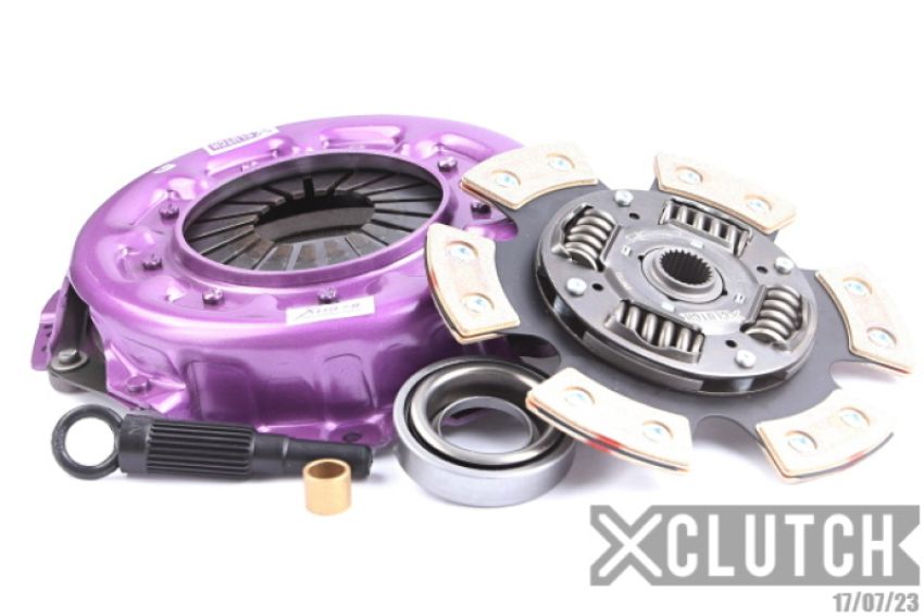 XCLUTCH XKNI24003-1R 91-98 Nissan 180SX S13 2.0L Stage 2R Extra HD Sprung Ceramic Clutch Kit
