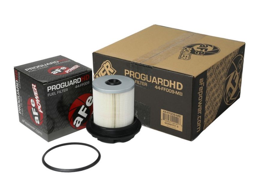 aFe Power 44-FF009-MB Pro GUARD HD Fuel Filter (4 Pack)