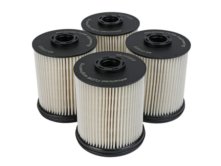 aFe Power 44-FF023-MB Pro GUARD D2 Fuel Filter (4 Pack)