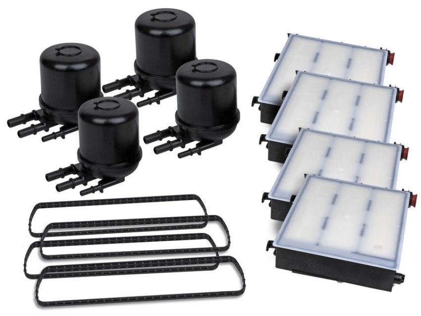 aFe Power 44-FF025-MB Pro GUARD HD Fuel/Water Separator Filter (4 Pack)