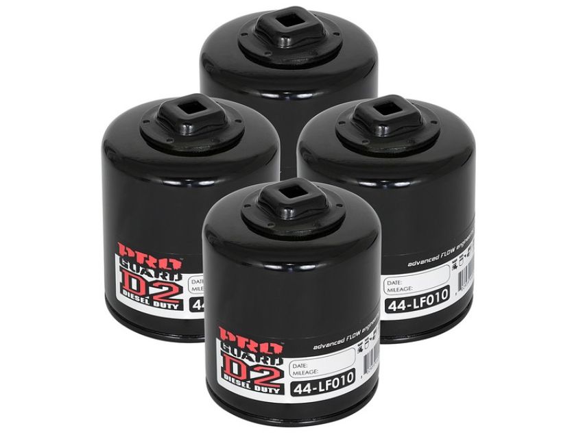 aFe Power 44-LF010-MB Pro GUARD D2 Oil Filter (4 Pack)