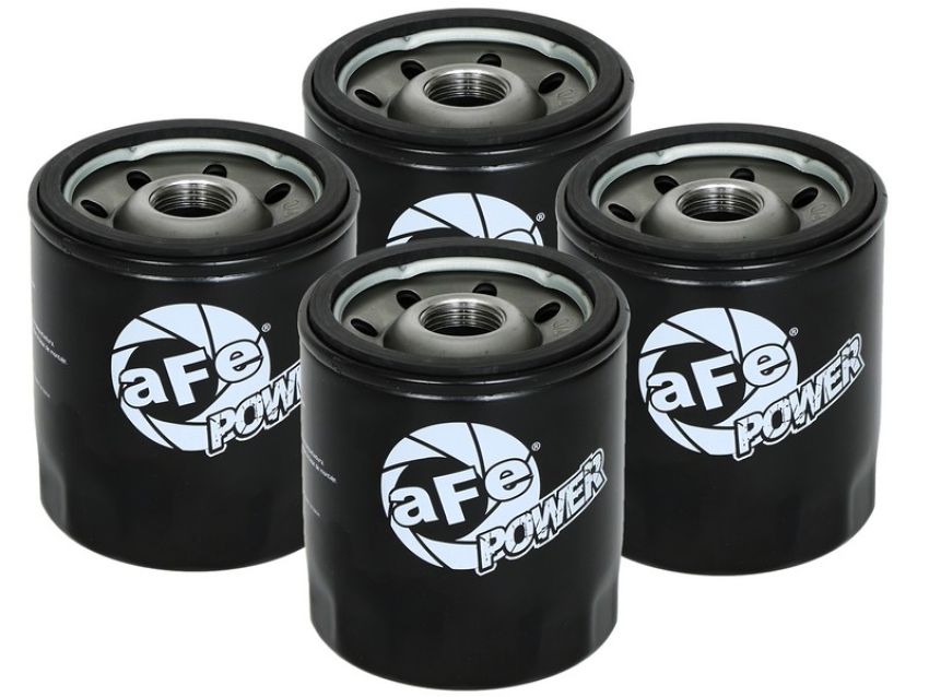 aFe Power 44-LF047-MB Pro GUARD HD Oil Filter (4 Pack)