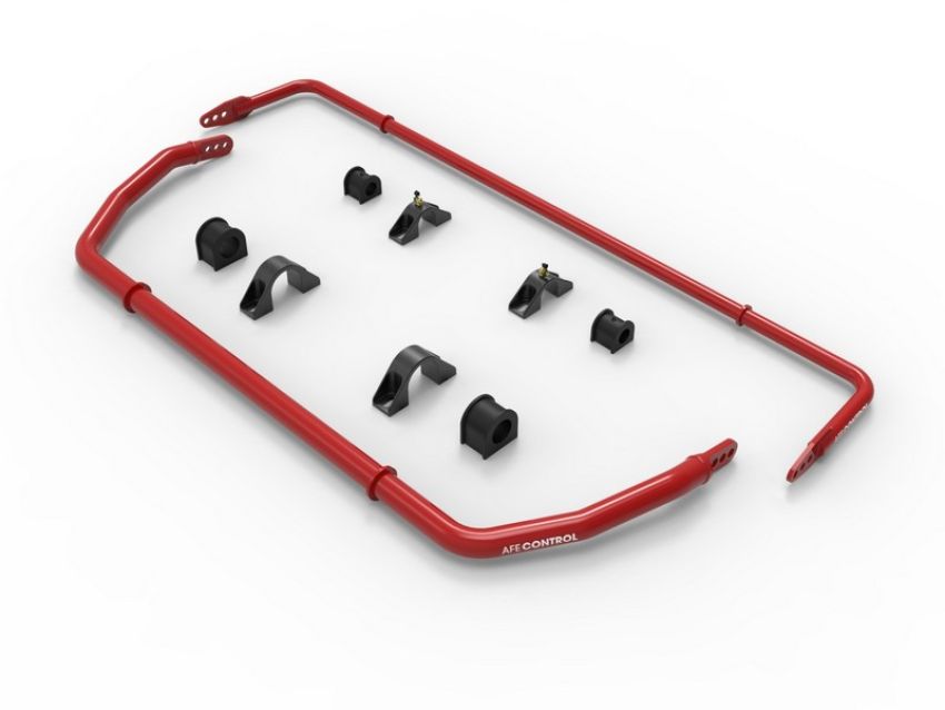 aFe Power 440-304001-R aFe CONTROL Front and Rear Sway Bar Set