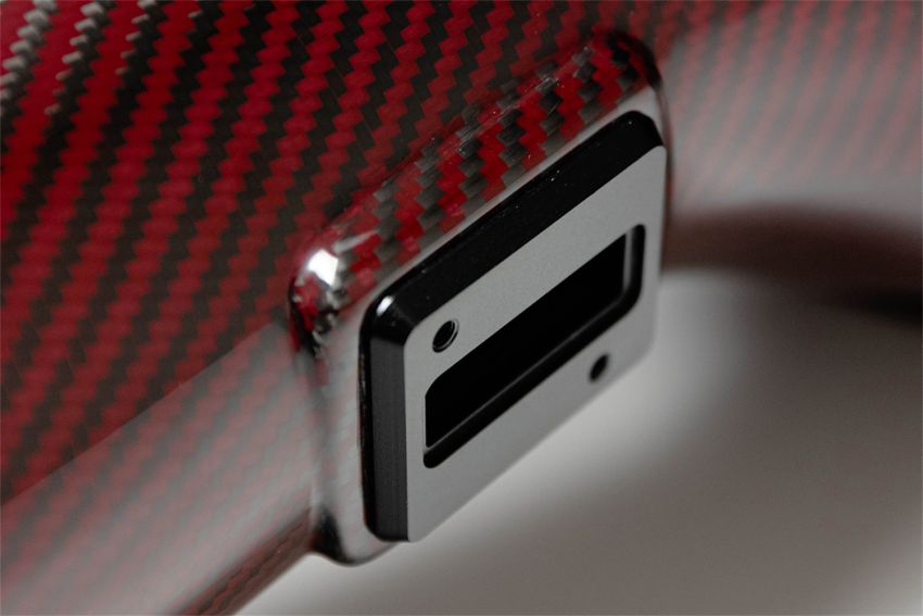 Corsa Performance 44001R Limited Edition Corsa Performance C7 Red Carbon Fiber Air Intake with Oiled Filt
