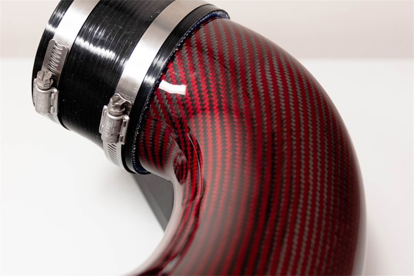 Corsa Performance 44001DR Limited Edition Corsa Performance C7 Corvette Red Carbon Fiber Air Intake with D