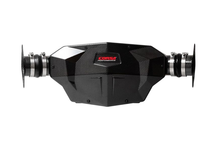 Corsa Performance 44003D Corsa Performance C8 Corvette Carbon Fiber Air Intake with DryTech 3D No Oil Fil
