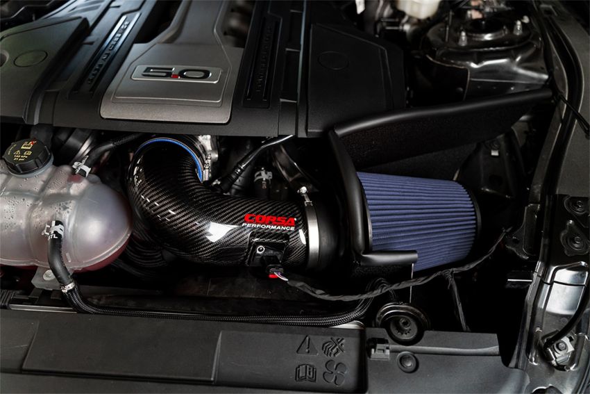 Corsa Performance 44006 Corsa Performance Mustang GT Carbon Fiber Air Intake with Oil Filtration