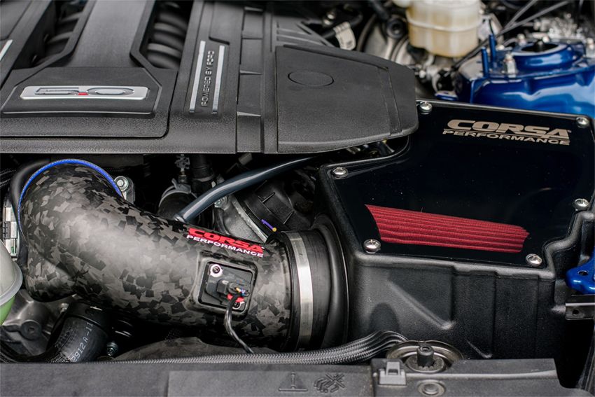 Corsa Performance 44007DMF CORSA Performance Closed Box Air Intake with Matte Forged Carbon Fiber Air Duct