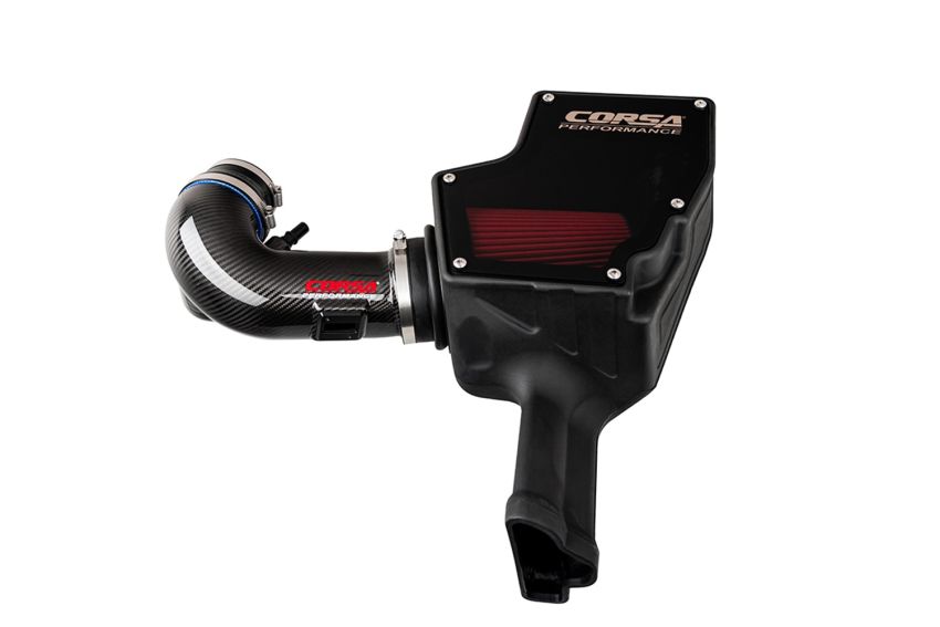 Corsa Performance 44007D Corsa Performance Mustang GT Closed Box Air Intake with Carbon Fiber Air Duct/Dr