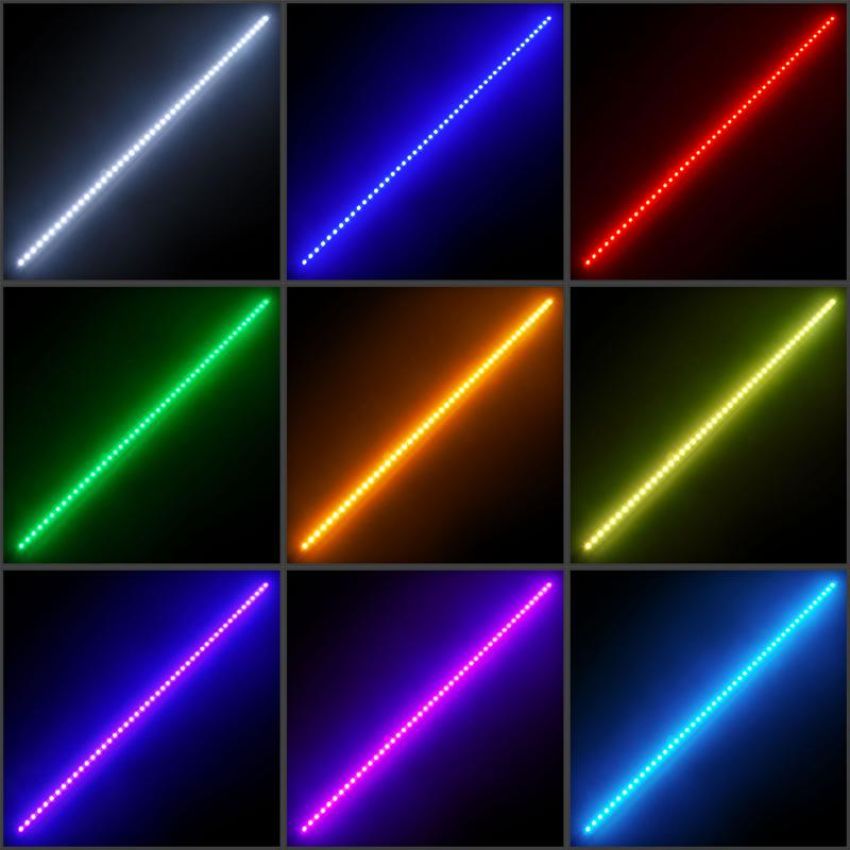 Oracle Lighting 4401-333 22 in. V2 LED Scanner, RGB ColorSHIFT