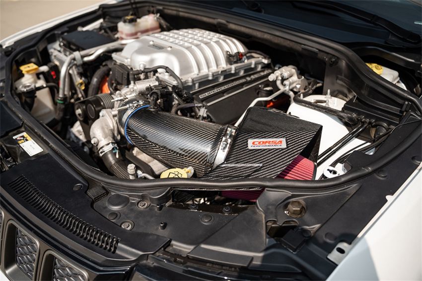 Corsa Performance 44011D Corsa Performance Dodge Durango Carbon Fiber Air Intake with DryTech No-Oil Filt