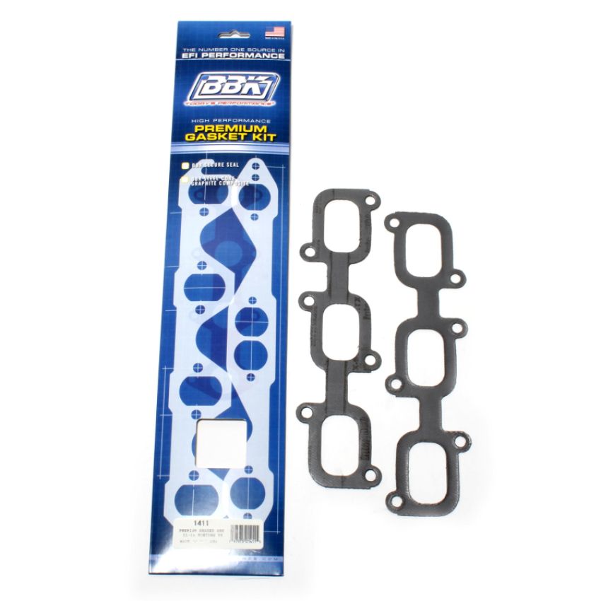 BBK Performance Parts 1411 PREMIUM HEADER GASKET SET- 11-17 MUSTANG V6 3.7L,  (PAIR)