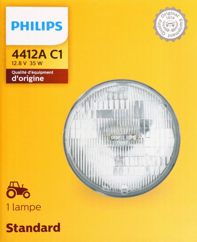 Philips 4412AC1 Philips Standard Sealed Beam 4412A