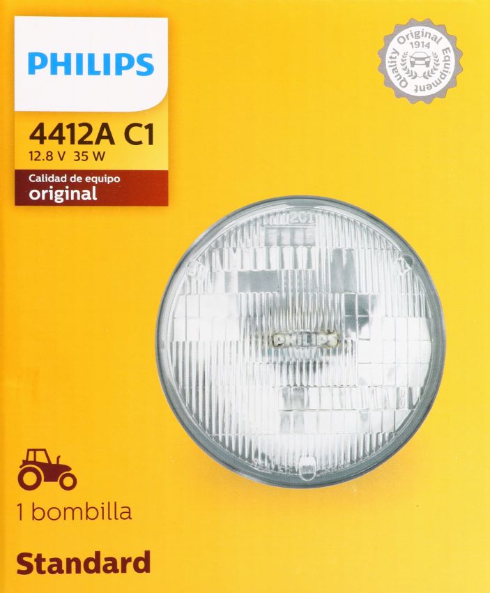 Philips 4412AC1 Philips Standard Sealed Beam 4412A