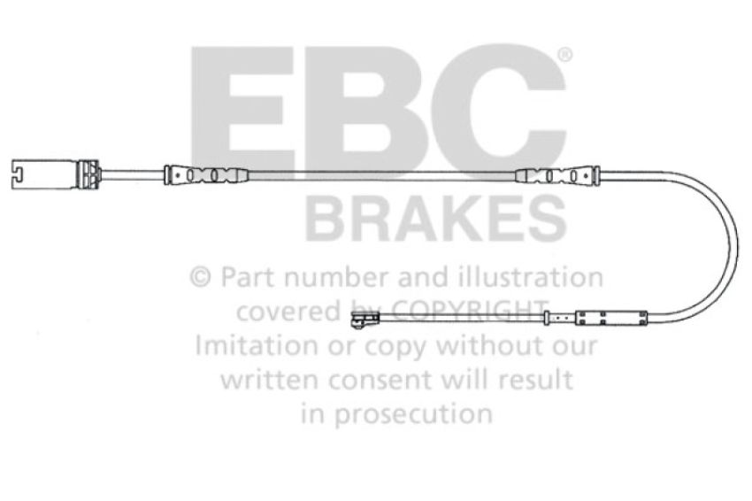 EBC Brakes EFA136 Brake Wear Lead Sensor Kit