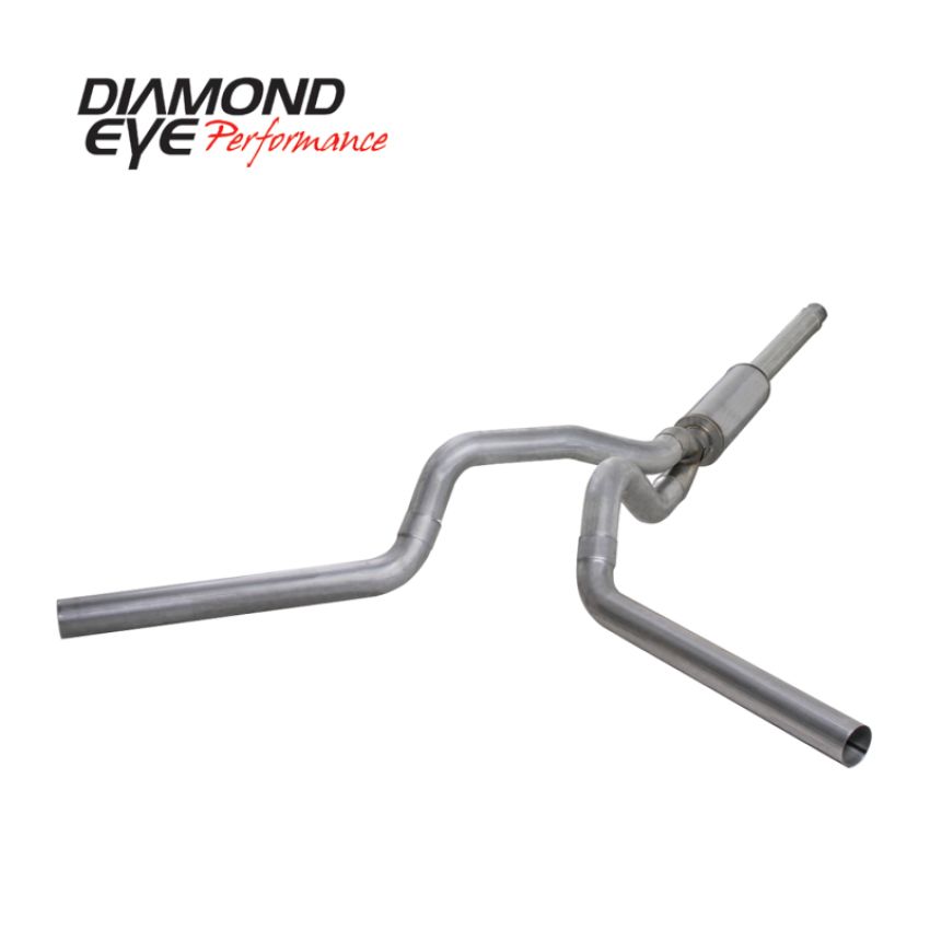 Diamond Eye Performance K4312A Diamond Eye KIT 4in CB DUAL AL: 94-97 FORD 7.3L F250/F350 PWRSTROKE
