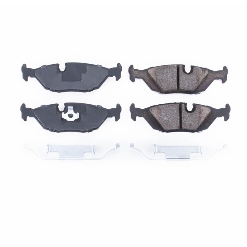 PowerStop 17-279 PowerStop - Z17 Low-Dust Ceramic Brake Pads with Hardware