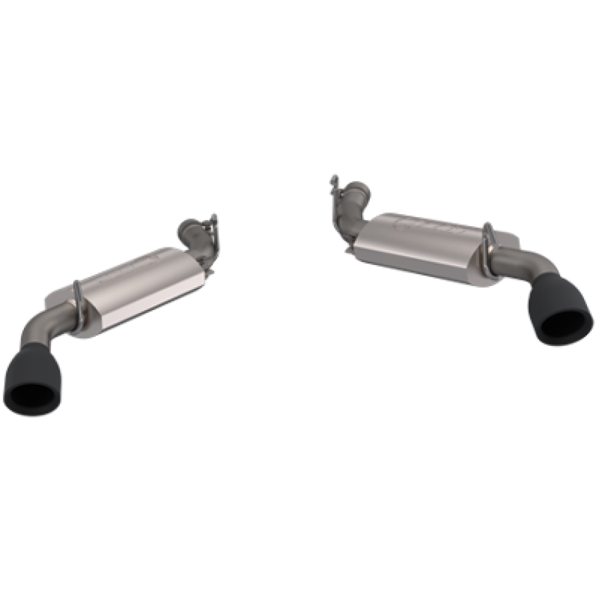 QTP 600110B 2010-2013 Chevrolet Camaro SS   AR3  Axle Back Black tips