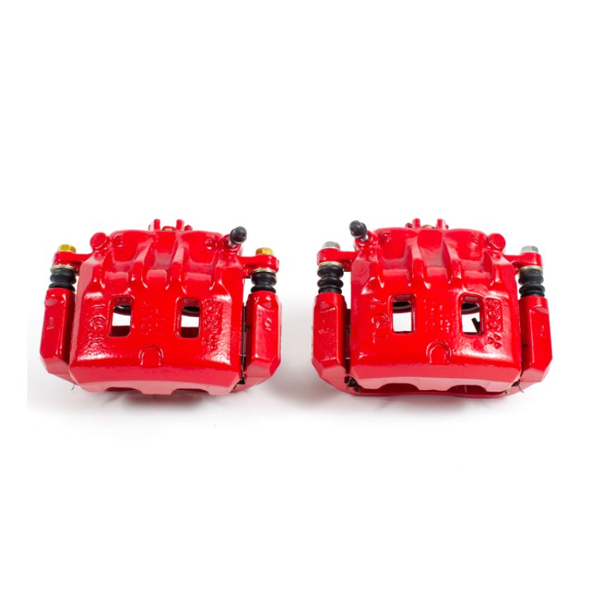 PowerStop S1948A Red Powder Coated Calipers