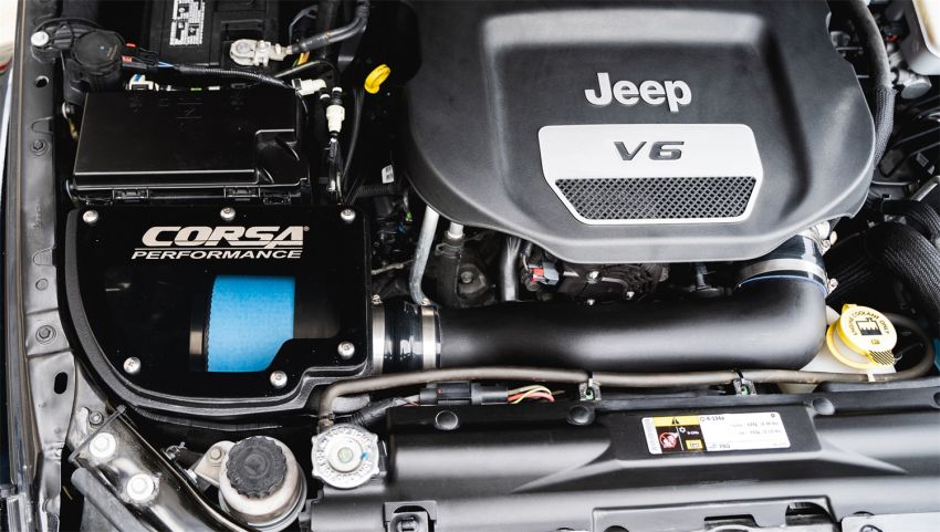 Corsa Performance 44412 Closed Box Air Intake with PowerCore® Dry Filter