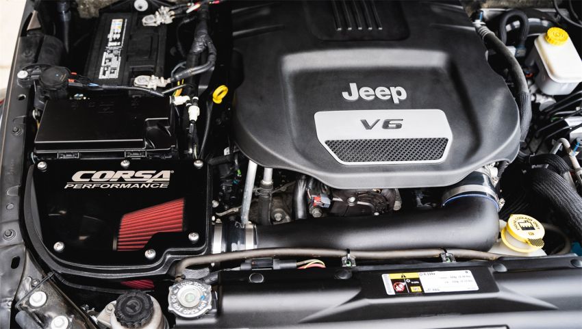 Corsa Performance 44412D Closed Box Air Intake With DryTech 3D Dry Filter