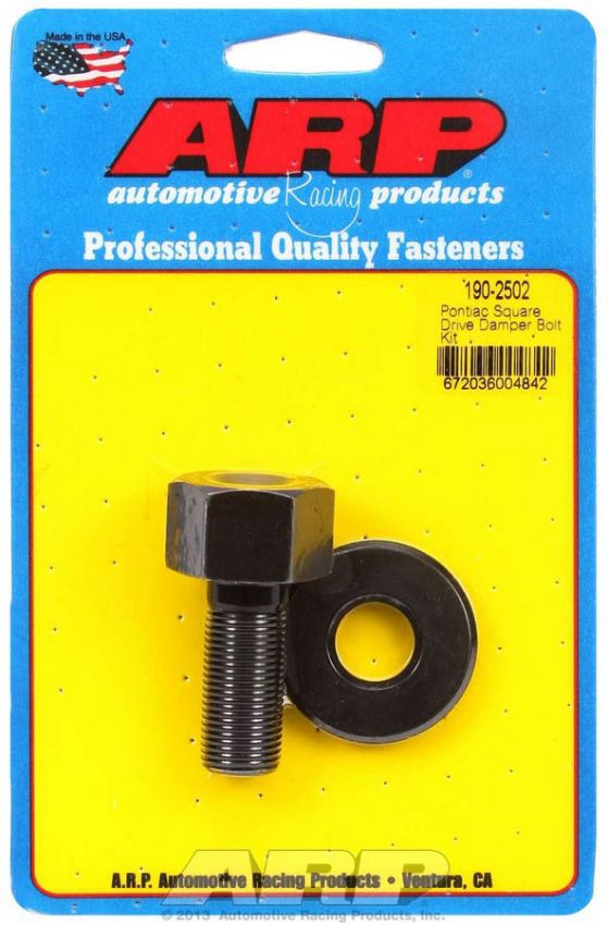 ARP ARP190-2502 Pontiac Square Drive Damper Bolt Kit