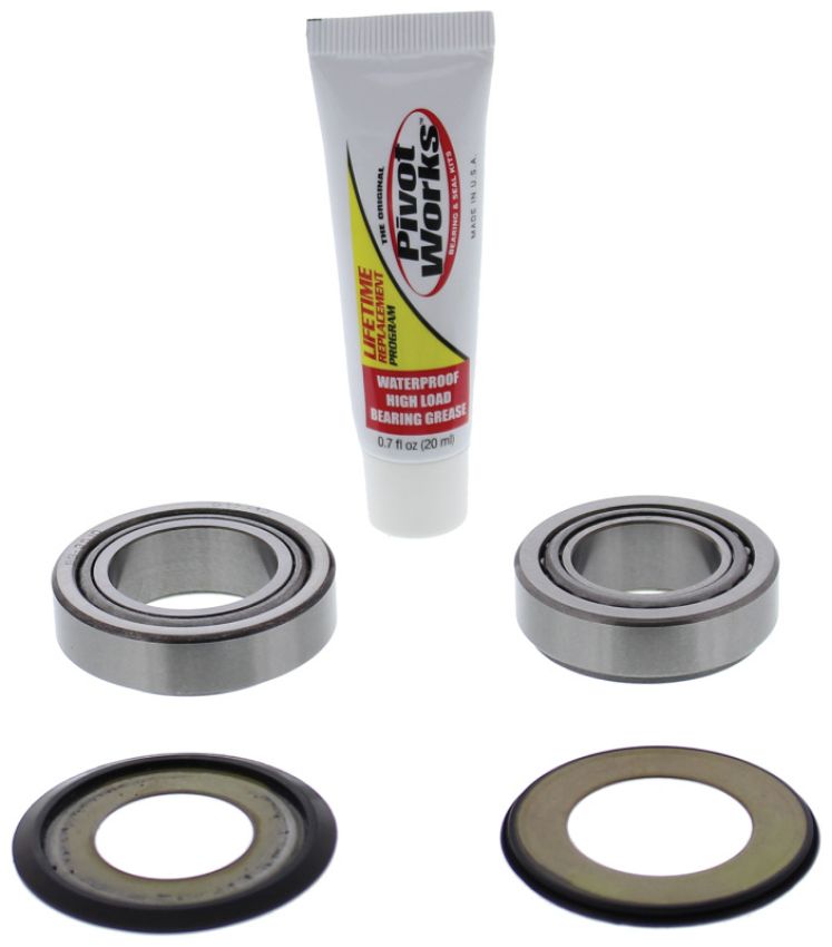 Pivot Works PWSSK-H01-521 Steering Stem Bearing Kit Hon