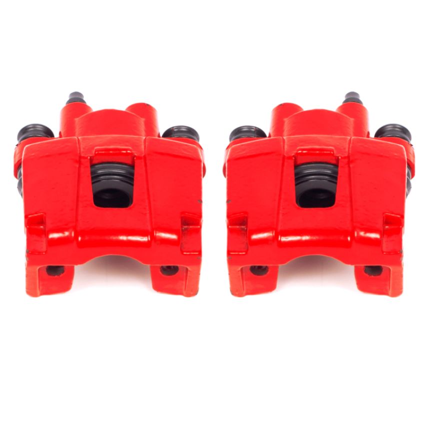 PowerStop S4754 Red Powder Coated Calipers