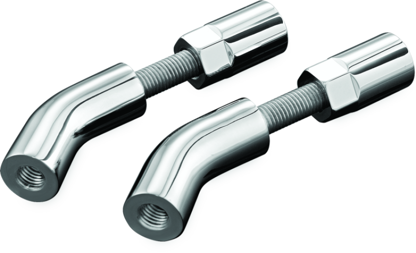 Kuryakyn 1444 Mirror Stem 3in Outward Extenders Chrome