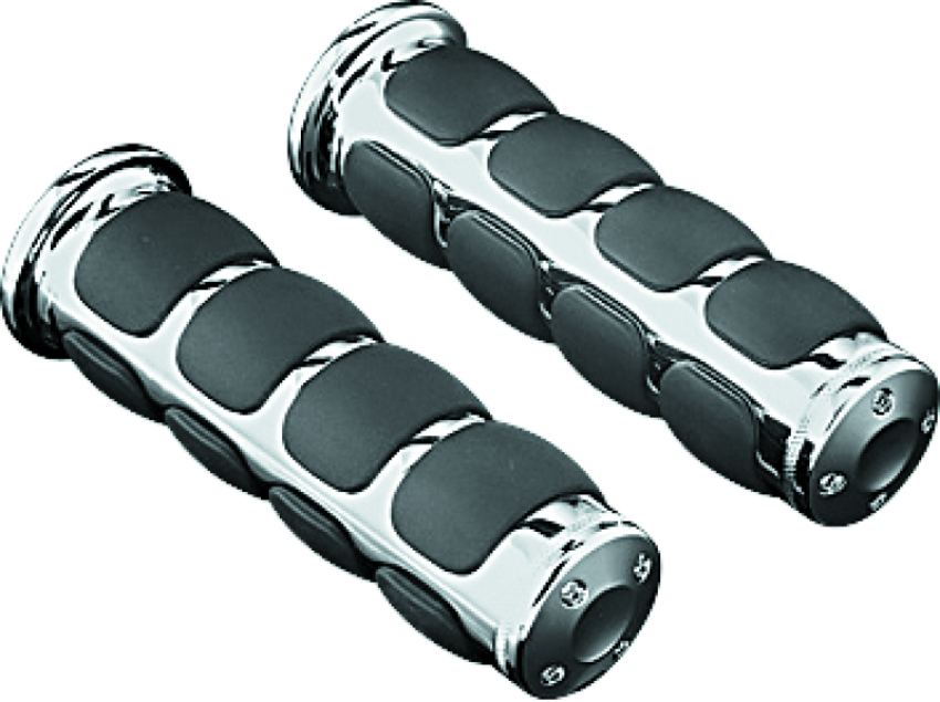 Kuryakyn 6240 Universal ISO Grip 1inch Bars Chrome