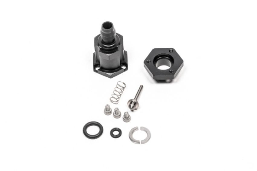 Radium Engineering 20-0798 PUMP OUTLET ADAPTER, CHECK VALVE, 10MM BARB