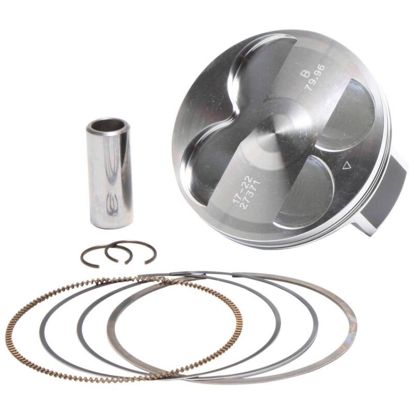 Cylinder Works 31012-K01 17-19 Kawasaki KX 250 F 250cc +3mm Big Bore Cylinder Kit 270cc 13.7:1 Comp. 80mm