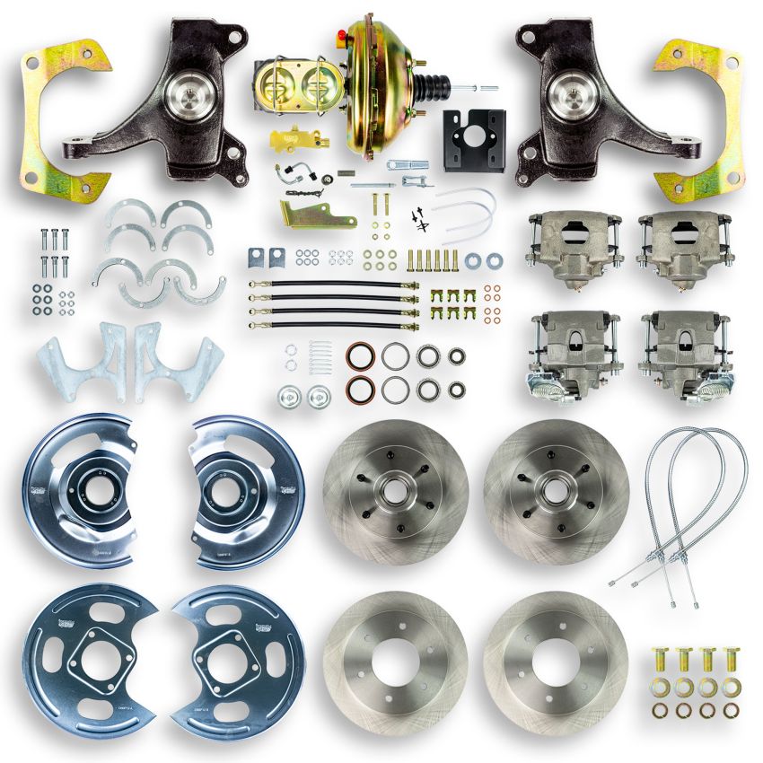 RIGHT STUFF DETAILING RSDTDC6756D 67-70 Chevy C10 Disc Brake Conversion