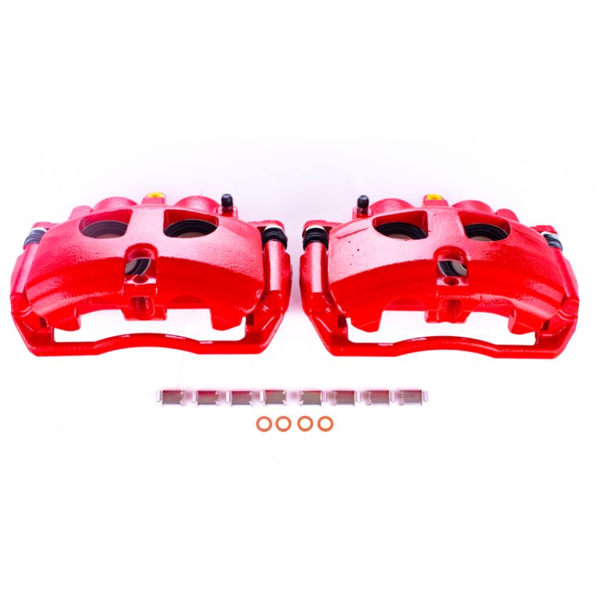 PowerStop S5210 Red Powder Coated Calipers