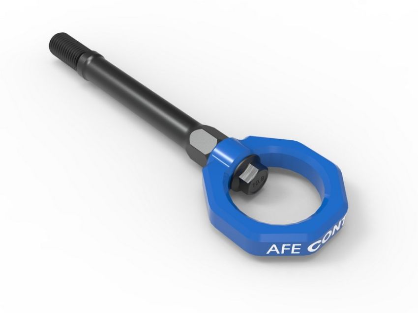 aFe Power 450-401014-L aFe CONTROL Front Tow Hook Blue