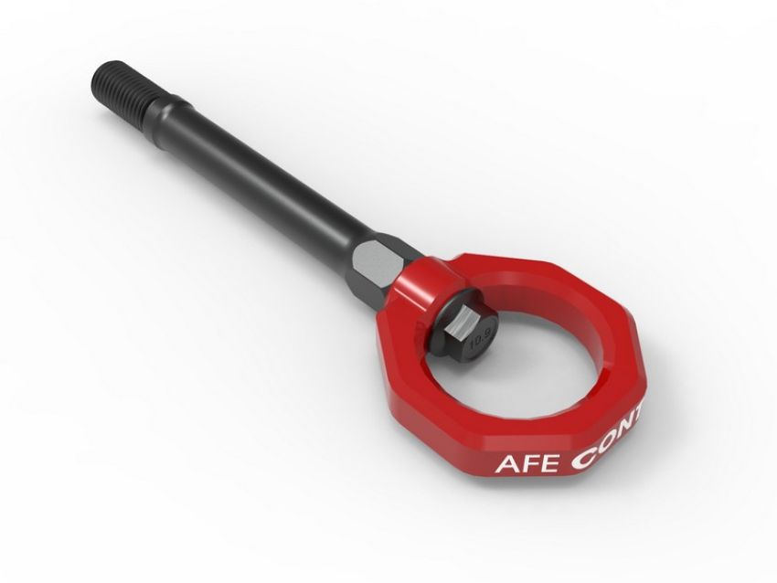 aFe Power 450-401014-R aFe CONTROL Front Tow Hook Red