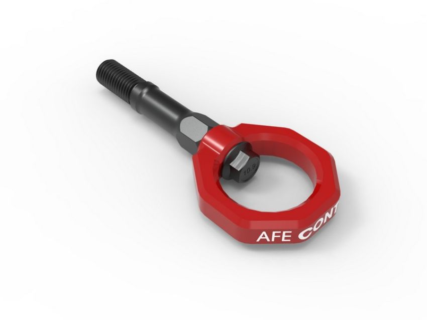 aFe Power 450-401015-R aFe CONTROL Rear Tow Hook Red