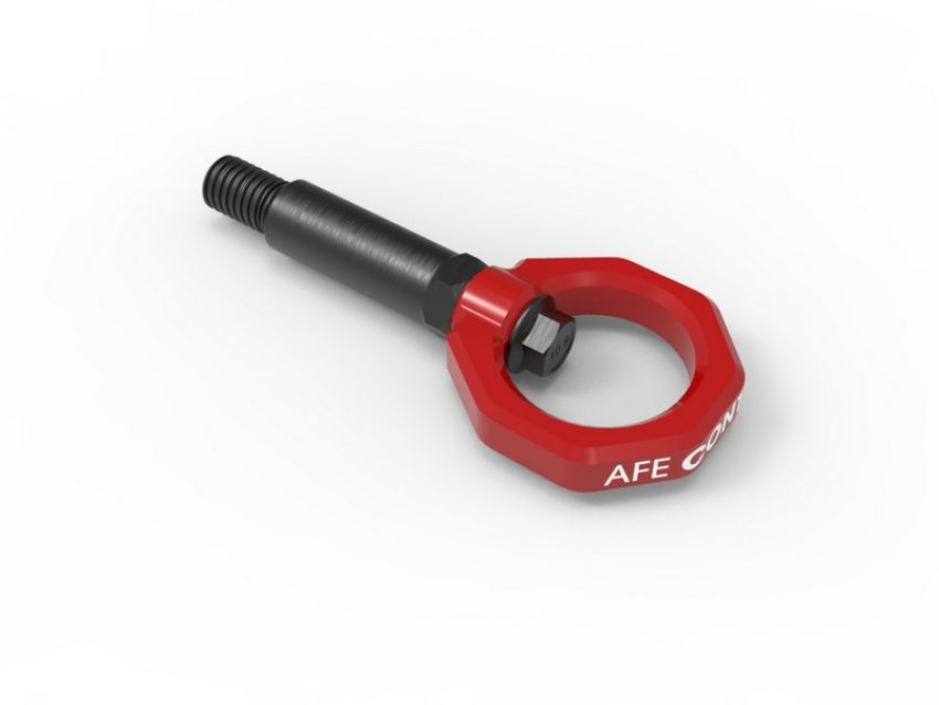 aFe Power 450-502001-R aFe CONTROL Front Tow Hook Red