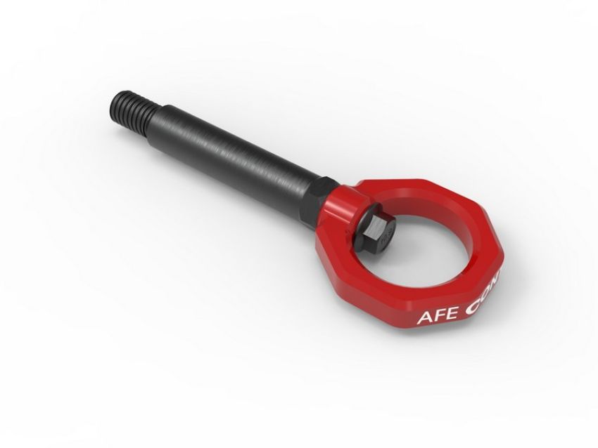 aFe Power 450-502002-R aFe CONTROL Rear Tow Hook Red
