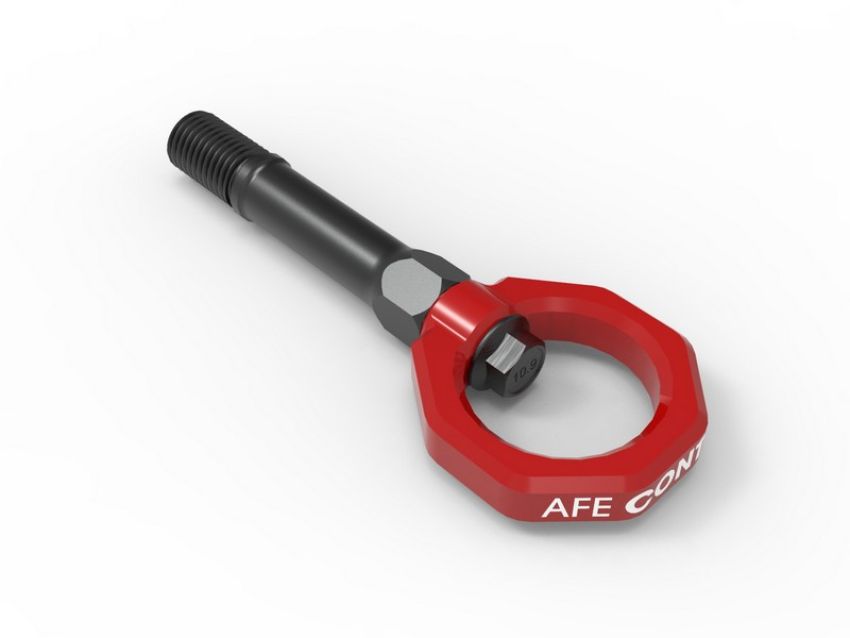 aFe Power 450-712001-R aFe CONTROL Front Tow Hook Red