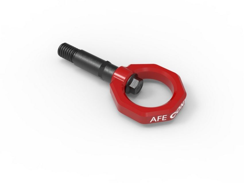 aFe Power 450-721002-R aFe CONTROL Rear Tow Hook Red