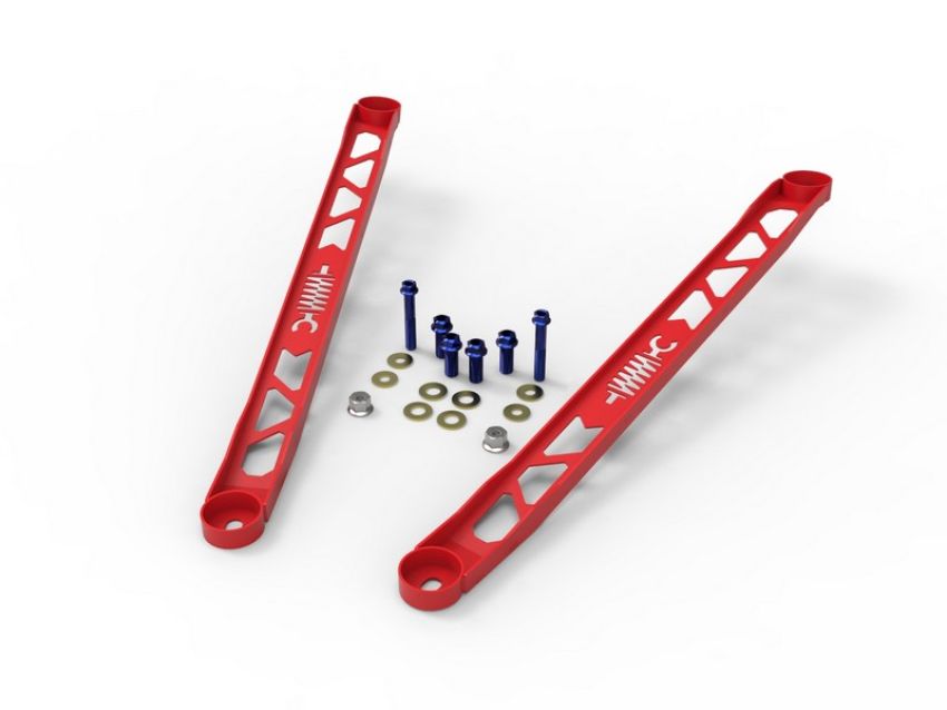 aFe Power 450-721003-R aFe CONTROL Front Suspension Strut Brace Red