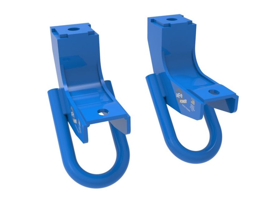 aFe Power 450-72T001-L aFe POWER Front Tow Hook Blue