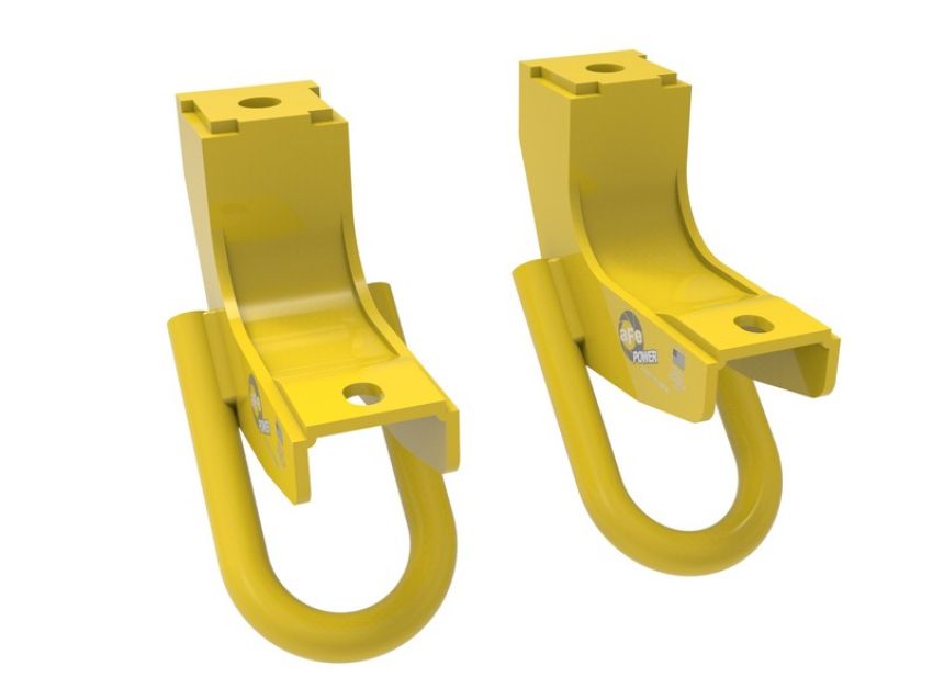 aFe Power 450-72T001-Y aFe POWER Front Tow Hook Yellow