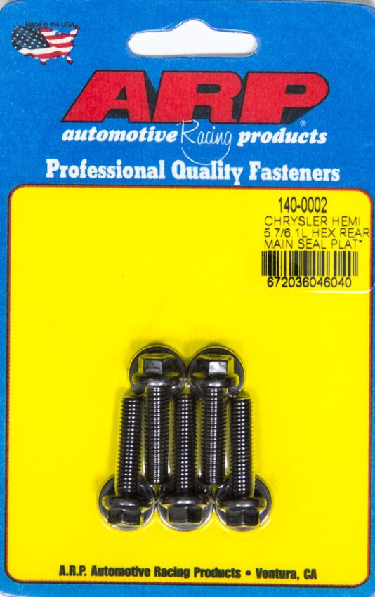 ARP ARP140-0002 Rear Motor Cover Bolt Kit Mopar 5.7/6.1L Hemi