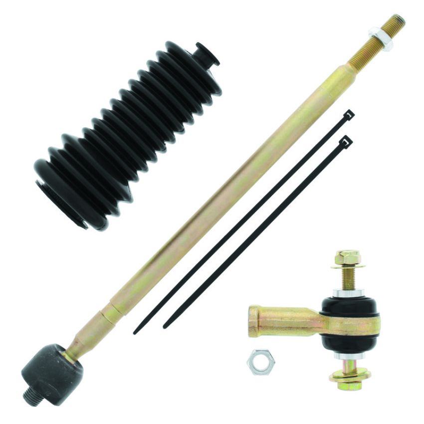 QuadBoss 414457 2012 Can-Am Commander 1000 (04) Steering Rack Tie Rod Assembly Kit - Right Inner and Outer
