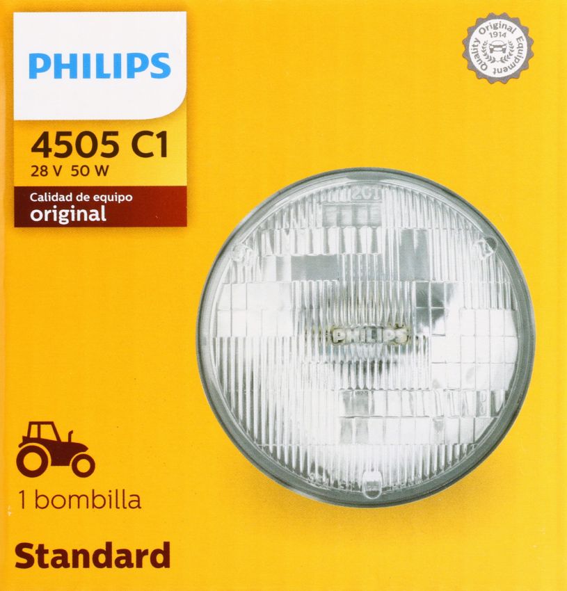 Philips 4505C1 Philips Standard Sealed Beam 4505